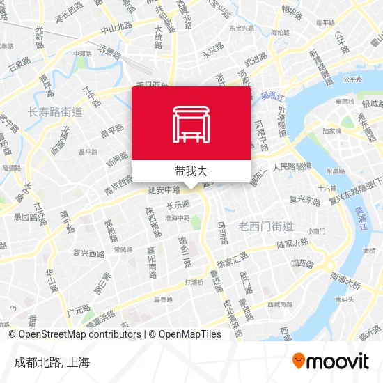 成都北路地图