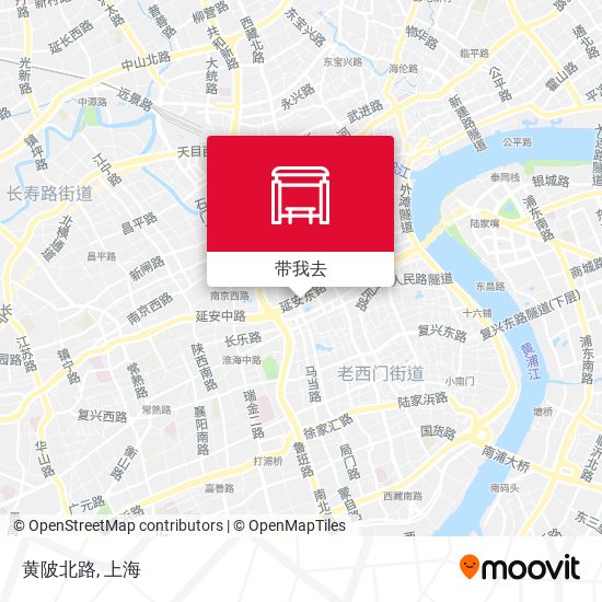 黄陂北路地图