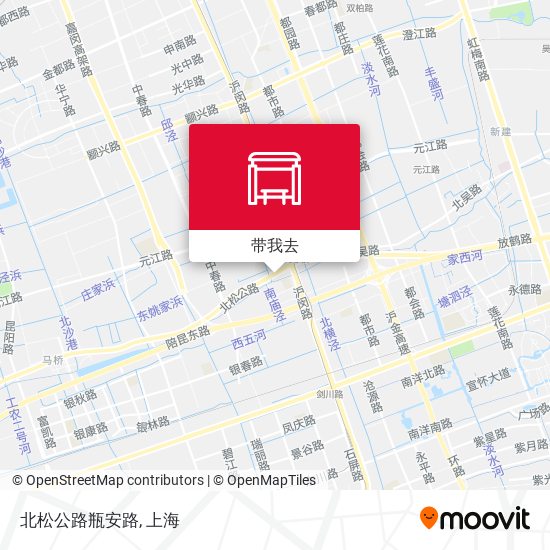 北松公路瓶安路地图