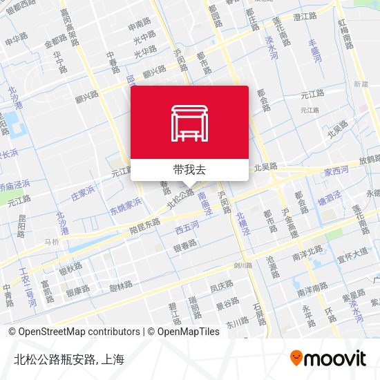 北松公路瓶安路地图