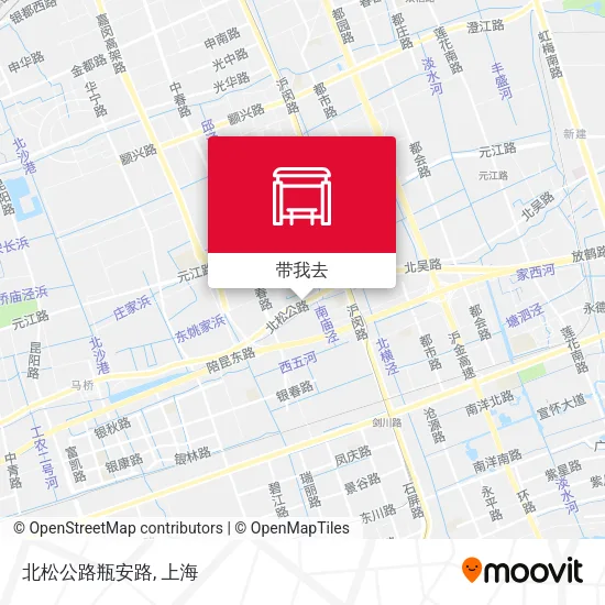 北松公路瓶安路地图