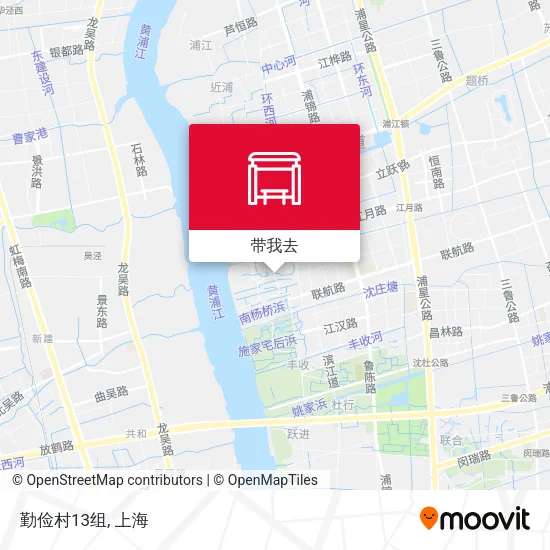 勤俭村13组地图