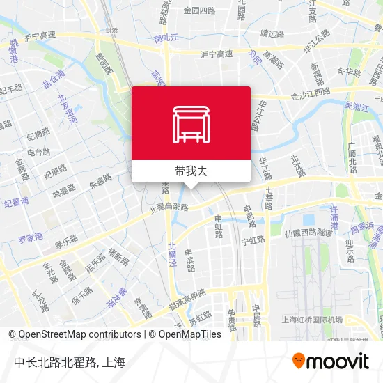申长北路北翟路地图