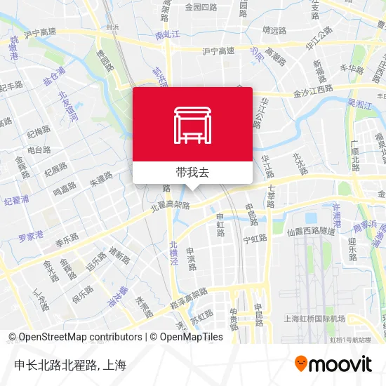 申长北路北翟路地图