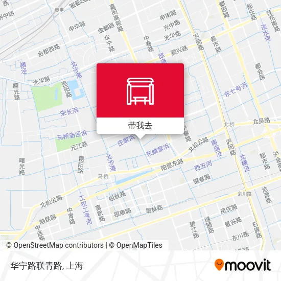 华宁路联青路地图