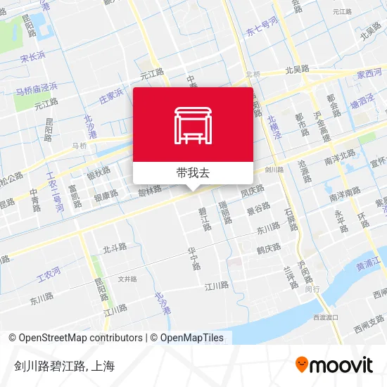 剑川路碧江路地图