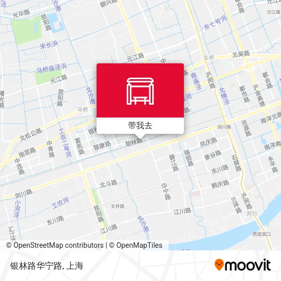 银林路华宁路地图