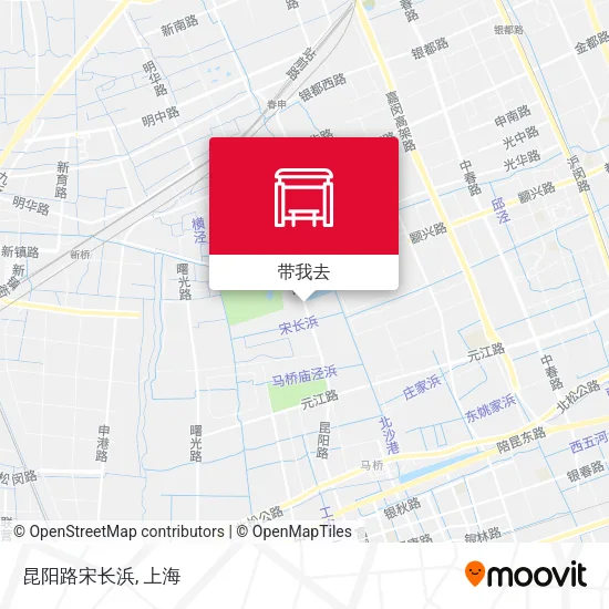 昆阳路宋长浜地图