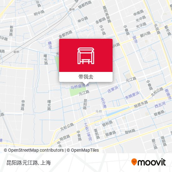 昆阳路元江路地图