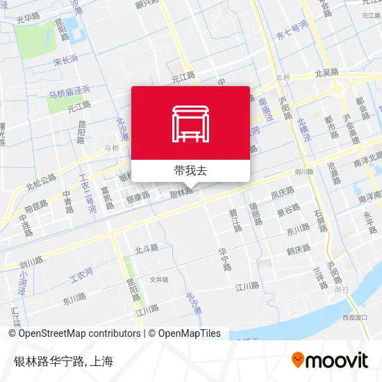 银林路华宁路地图