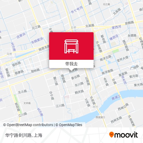 华宁路剑川路地图