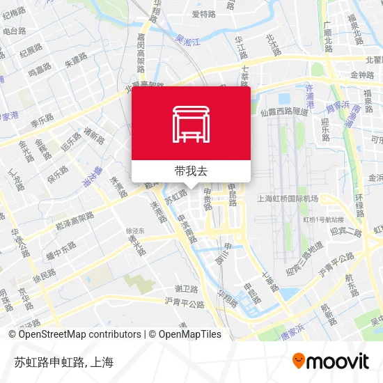 苏虹路申虹路地图