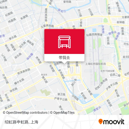 绍虹路申虹路地图
