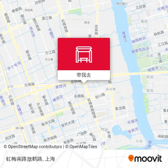 虹梅南路放鹤路地图