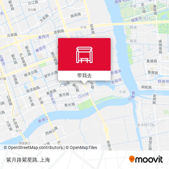 紫月路紫星路地图