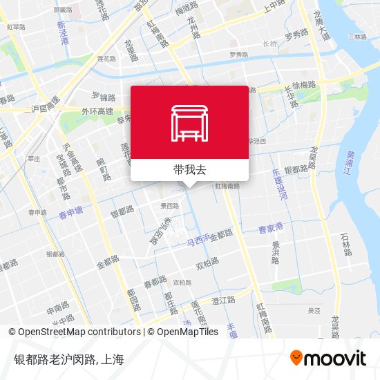 银都路老沪闵路地图