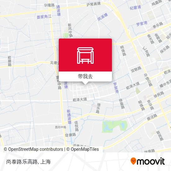 尚泰路乐高路地图
