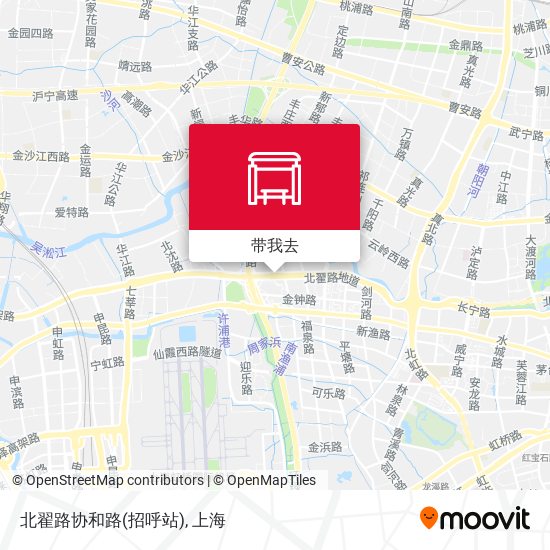 北翟路协和路(招呼站)地图