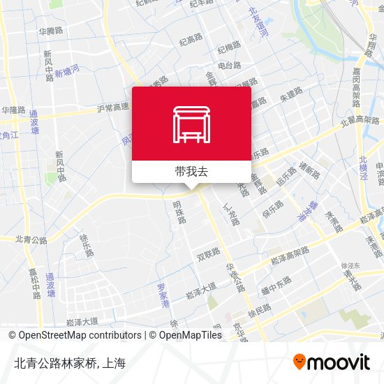 北青公路林家桥地图