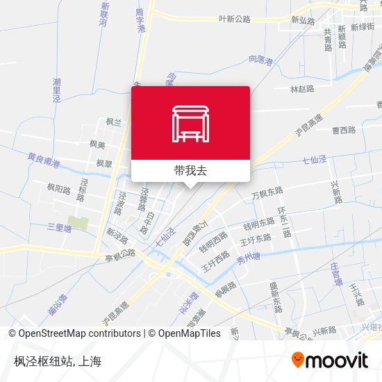 枫泾枢纽站地图