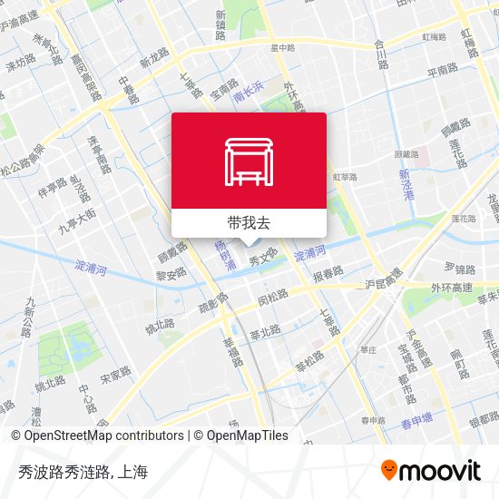 秀波路秀涟路地图