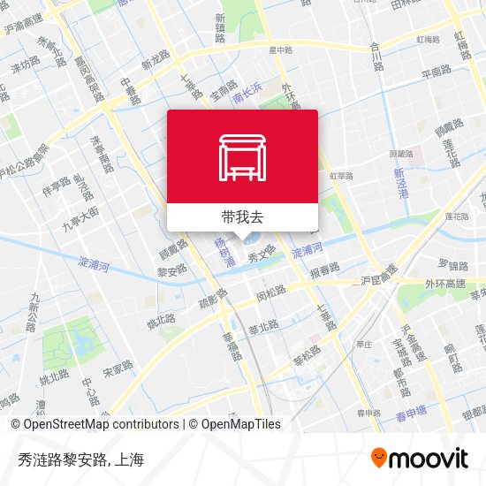 秀涟路黎安路地图