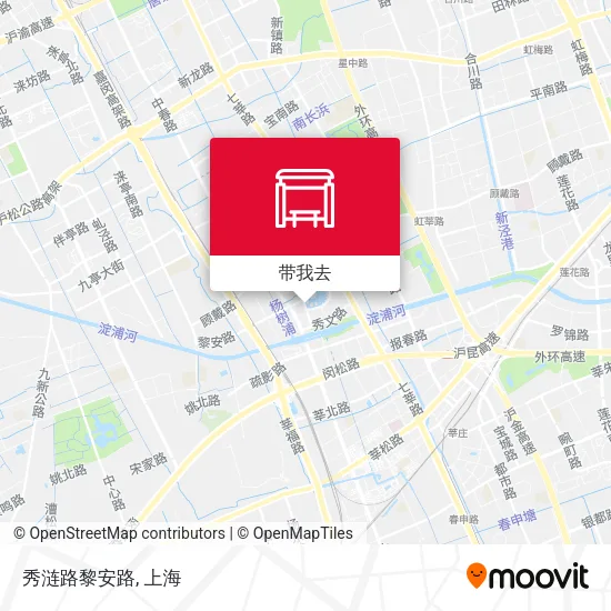 秀涟路黎安路地图