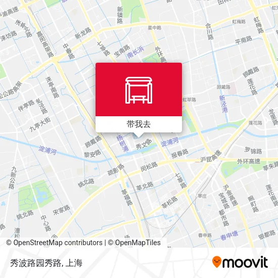 秀波路园秀路地图