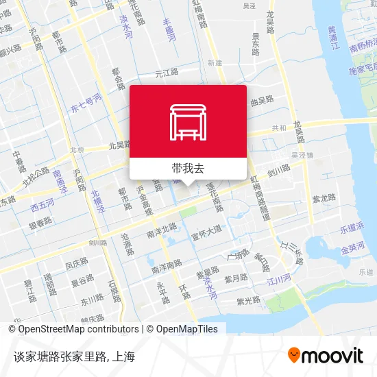 谈家塘路张家里路地图