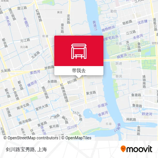 剑川路宝秀路地图