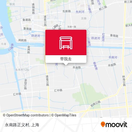 永南路正义村地图