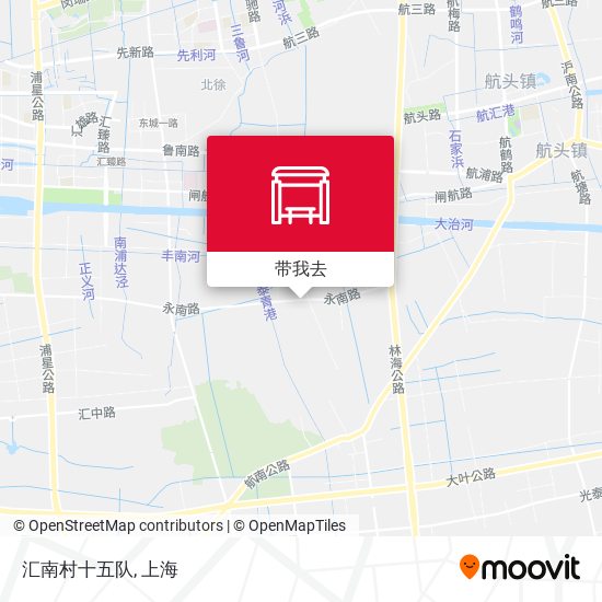汇南村十五队地图