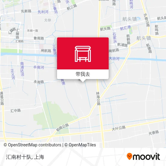 汇南村十队地图