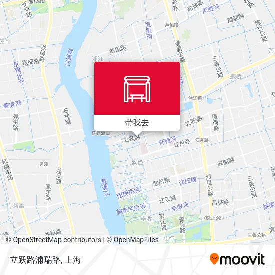 立跃路浦瑞路地图