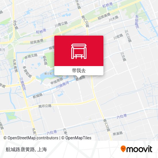 航城路唐黄路地图