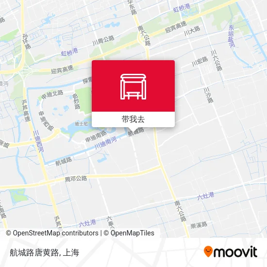 航城路唐黄路地图