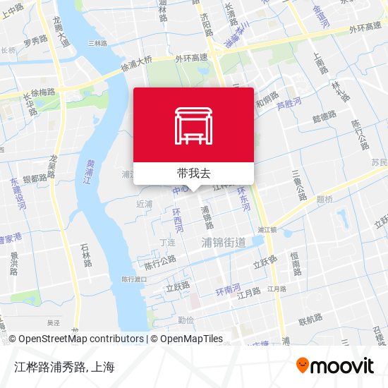 江桦路浦秀路地图