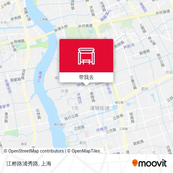 江桦路浦秀路地图
