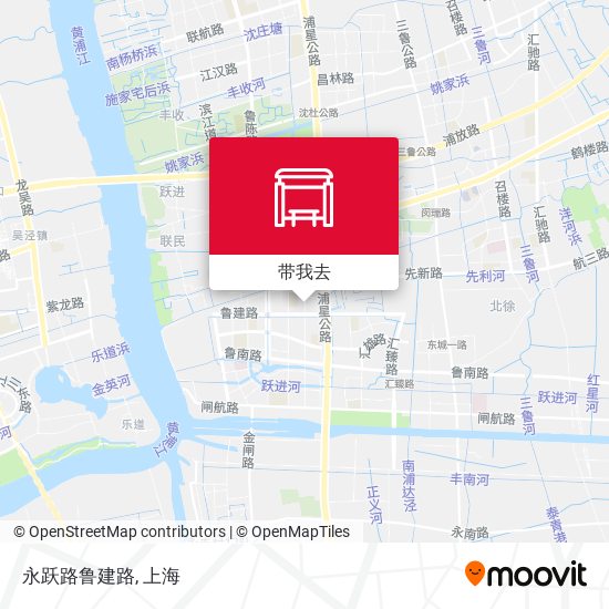 永跃路鲁建路地图