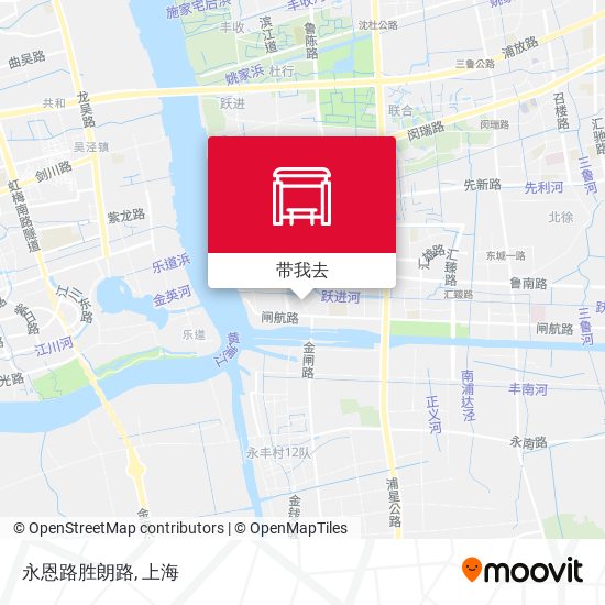 永恩路胜朗路地图