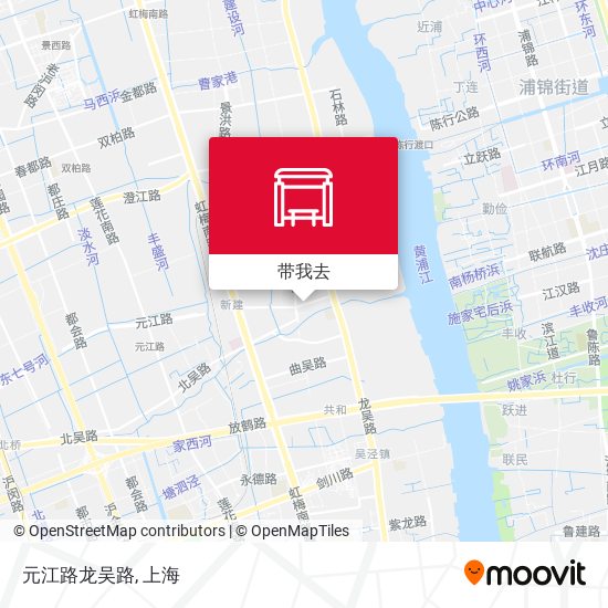 元江路龙吴路地图