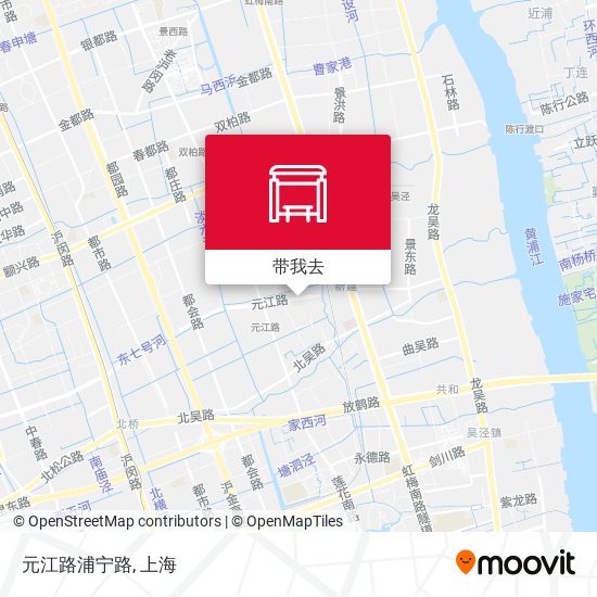 元江路浦宁路地图