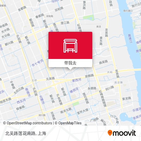 北吴路莲花南路地图