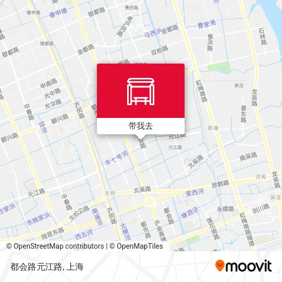 都会路元江路地图