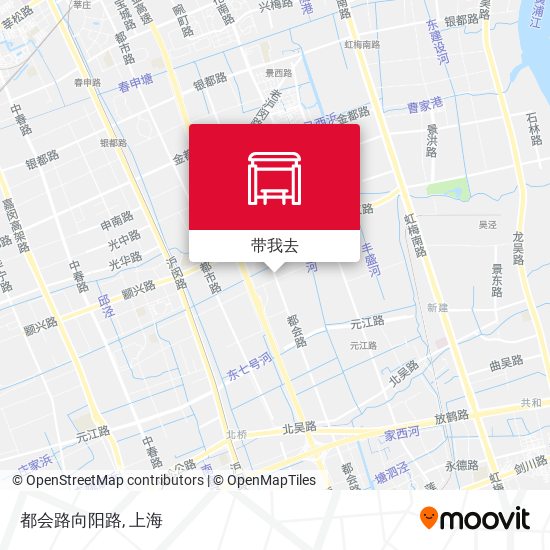 都会路向阳路地图