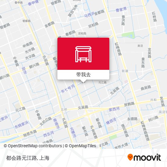 都会路元江路地图