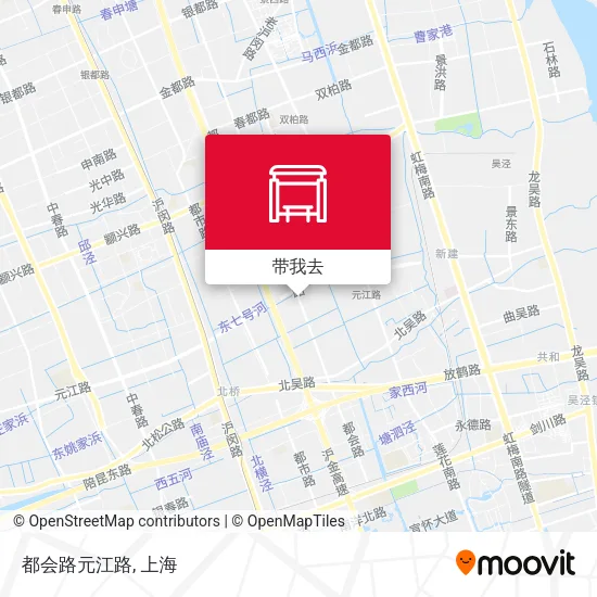 都会路元江路地图