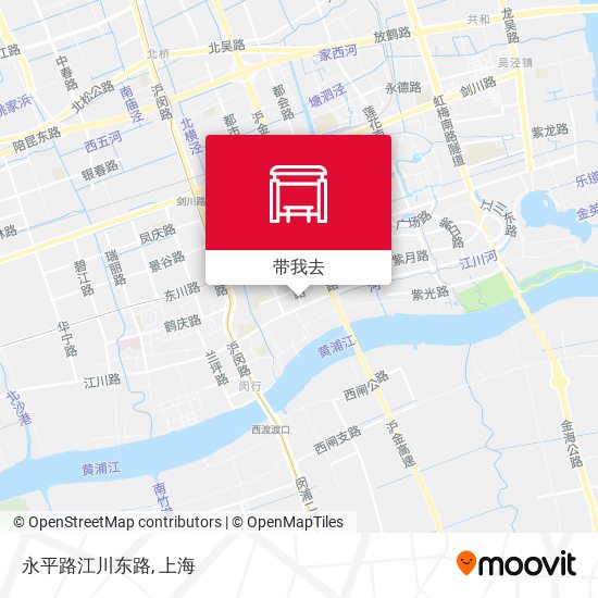 永平路江川东路地图