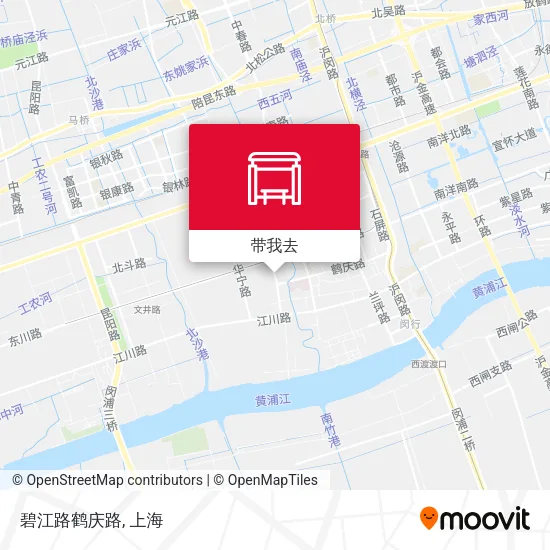 碧江路鹤庆路地图