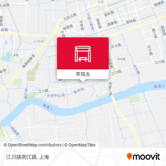 江川路闵江路地图